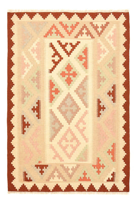 Kelim Carpet - orientalisk matta - 150 x 100 cm - flerfärgad