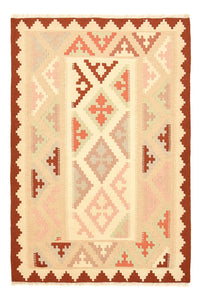 Kelim Carpet - orientalisk matta - 150 x 100 cm - flerfärgad