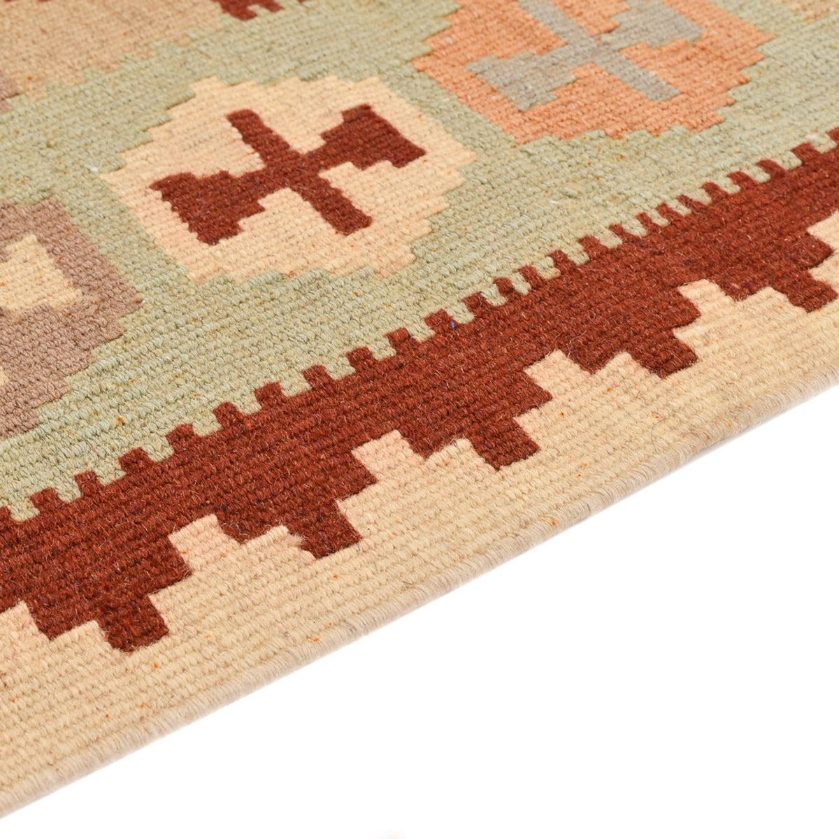 Kelim Carpet - orientalisk matta - 147 x 98 cm - flerfärgad