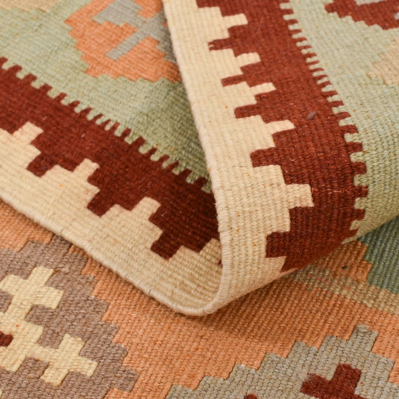 Kelim Carpet - orientalisk matta - 147 x 98 cm - flerfärgad