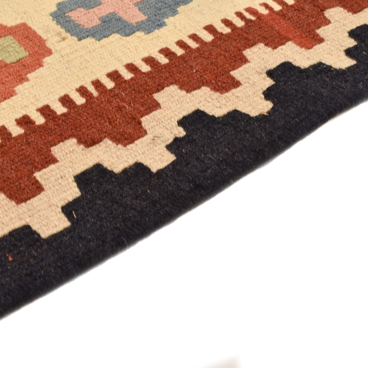 Kelim Carpet - orientalisk matta - 150 x 106 cm - flerfärgad