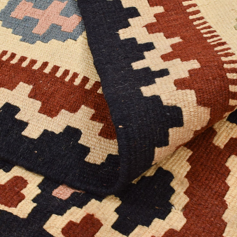 Kelim Carpet - orientalisk matta - 150 x 106 cm - flerfärgad