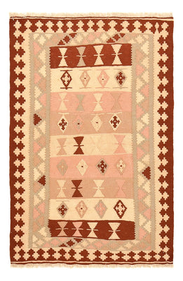 Kelim Carpet - orientalisk matta - 147 x 100 cm - flerfärgad