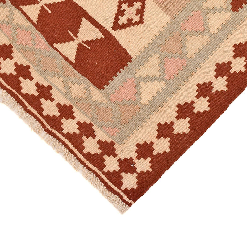 Kelim Carpet - orientalisk matta - 147 x 100 cm - flerfärgad