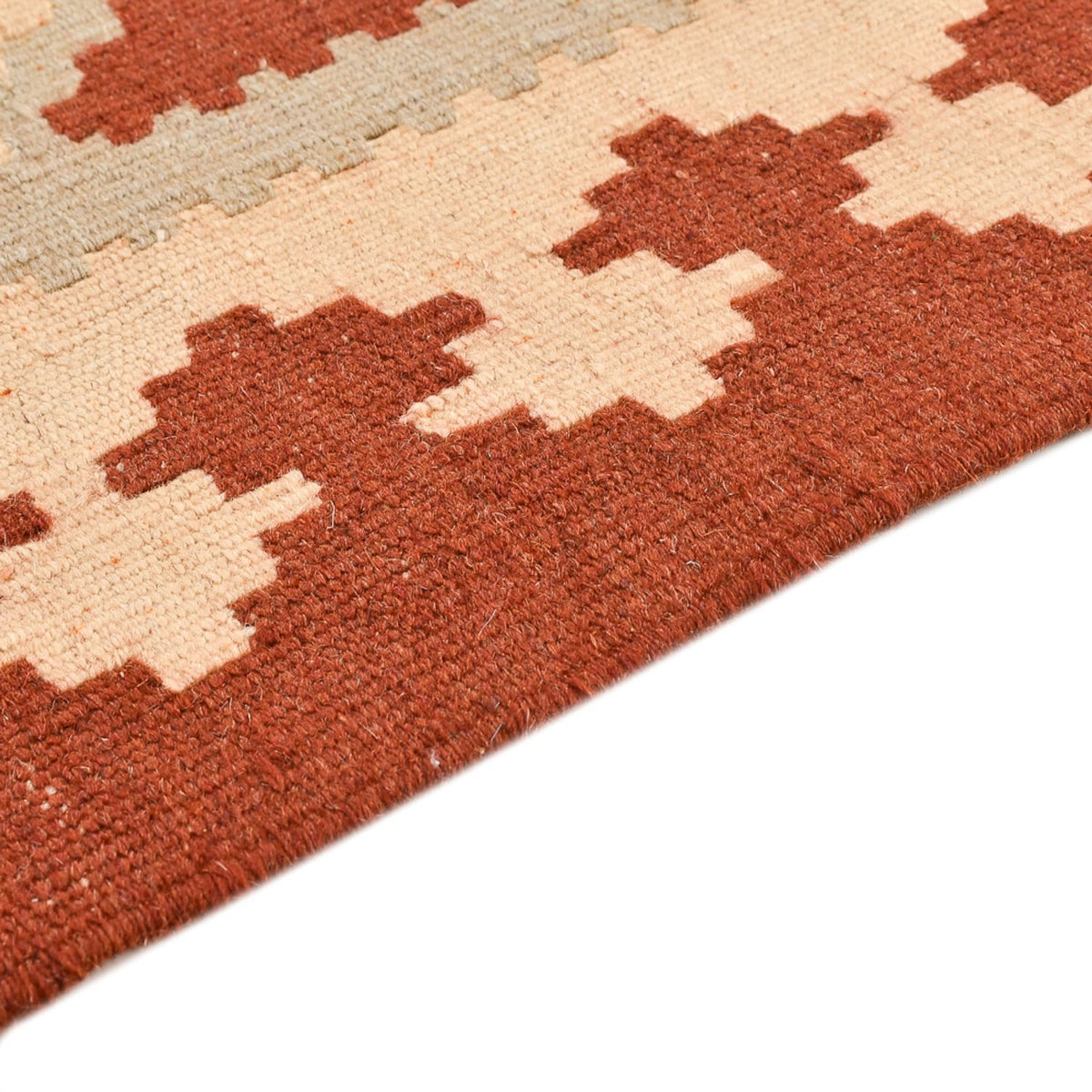 Kelim Carpet - orientalisk matta - 147 x 100 cm - flerfärgad