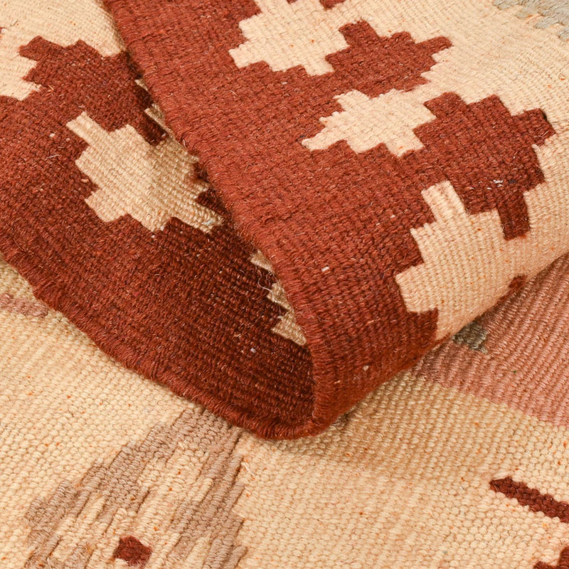 Kelim Carpet - orientalisk matta - 147 x 100 cm - flerfärgad