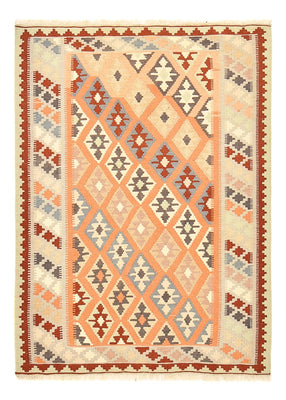 Kelim Carpet - orientalisk matta - 145 x 103 cm - flerfärgad