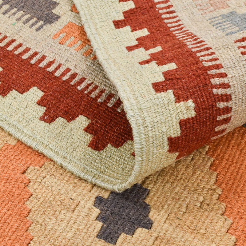 Kelim Carpet - orientalisk matta - 145 x 103 cm - flerfärgad