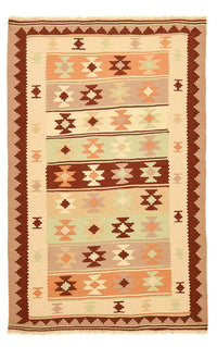 Kelim Carpet - orientalisk matta - 147 x 96 cm - beige