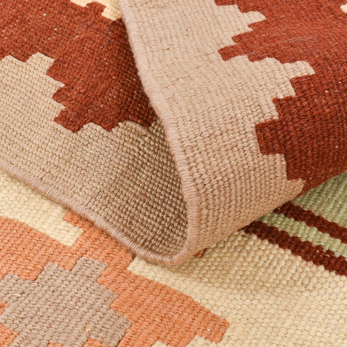 Kelim Carpet - orientalisk matta - 147 x 96 cm - beige