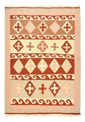 Kelim Carpet - orientalisk matta - 137 x 98 cm - flerfärgad