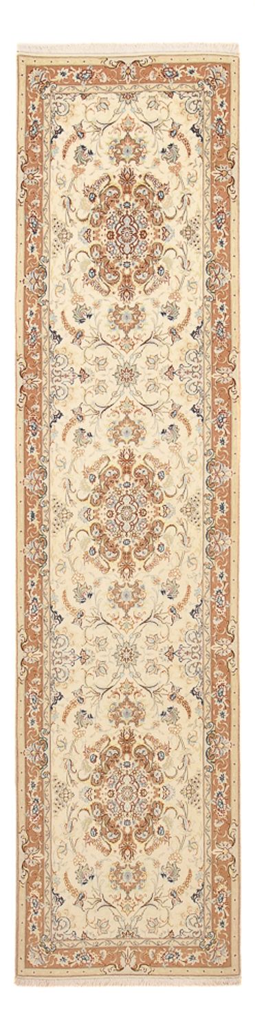 Runner Persisk matta - Tabriz - Royal - 370 x 87 cm - beige