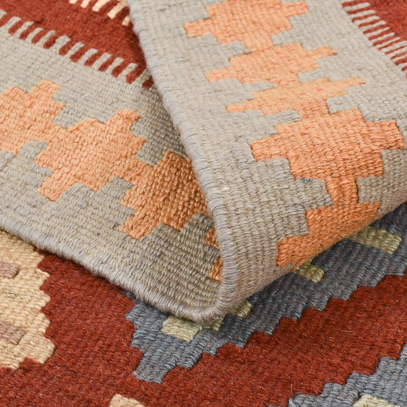 Kelim Carpet - orientalisk matta - 140 x 100 cm - flerfärgad