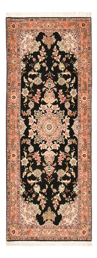 Runner Persisk matta - Tabriz - Premium - 210 x 80 cm - mörkblå