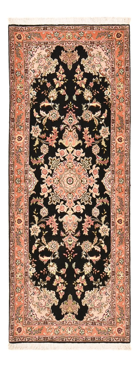 Runner Persisk matta - Tabriz - Premium - 210 x 80 cm - mörkblå