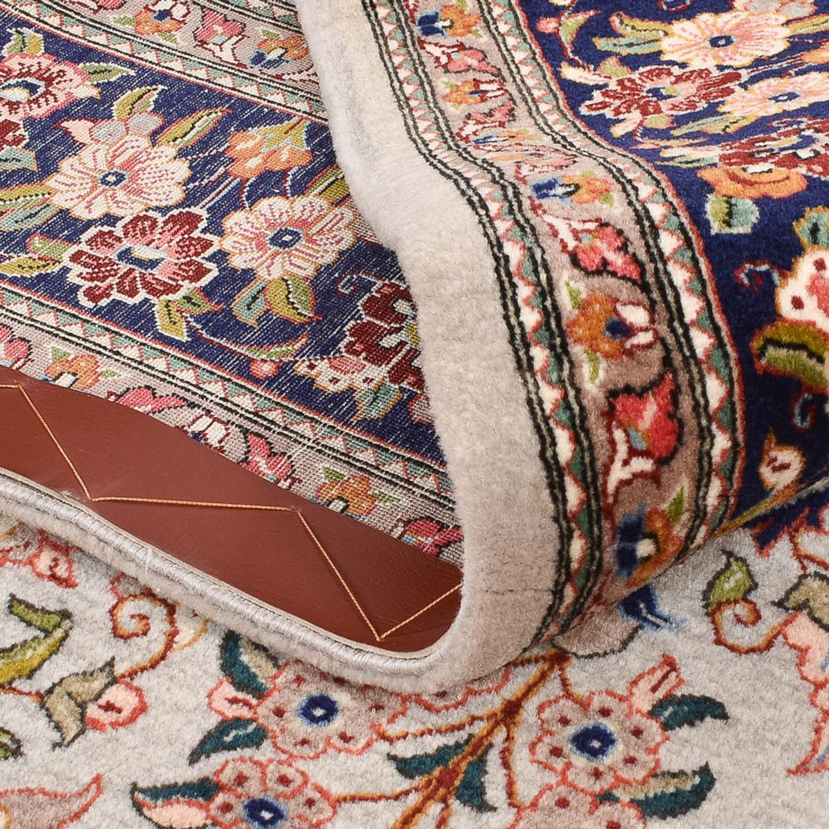 Persisk matta - Ghom - Kunglig - 200 x 139 cm - flerfärgad