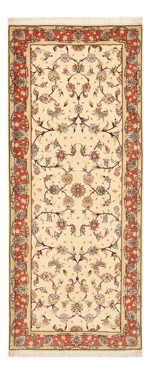 Runner Persisk matta - Tabriz - Premium - 205 x 81 cm - beige