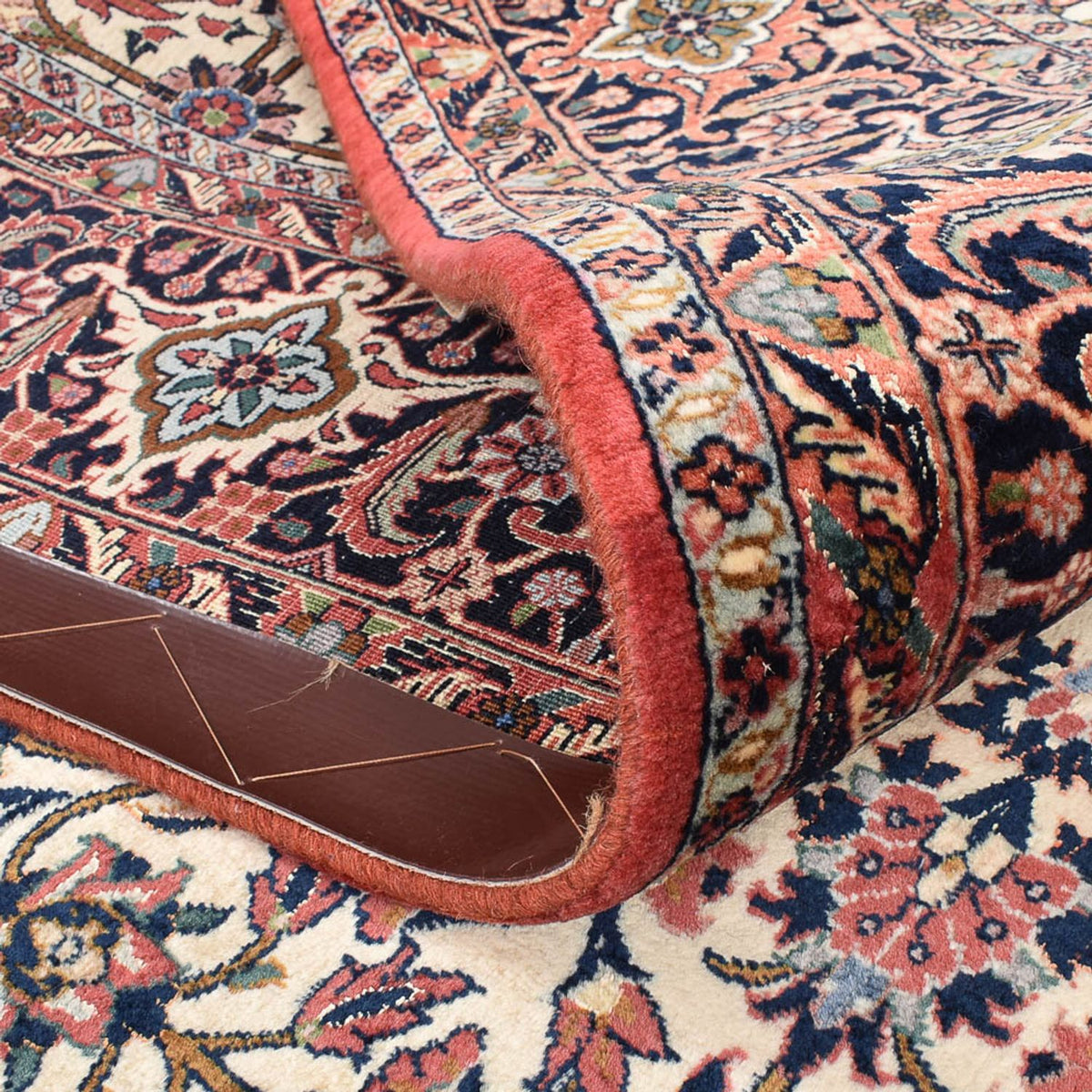 Persisk matta - Bijar - 289 x 206 cm - sand