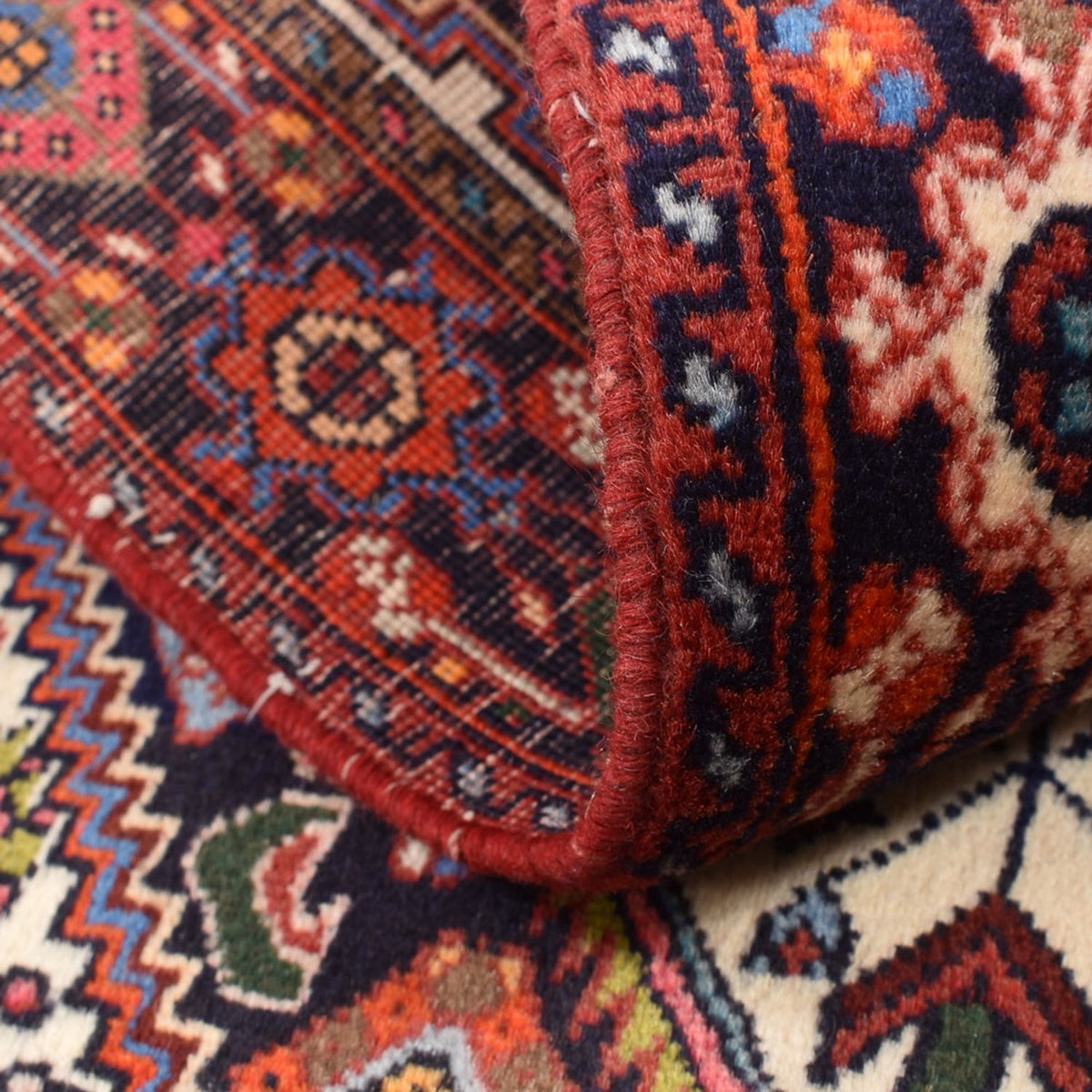 Persisk matta - Nomadic - 125 x 76 cm - flerfärgad