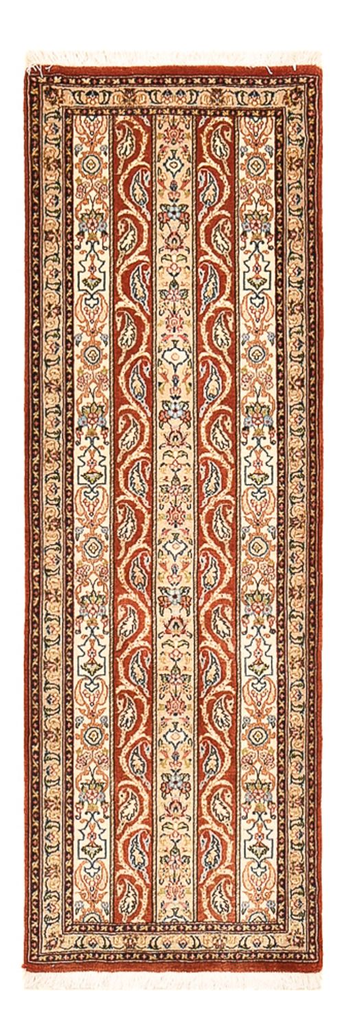 Runner Persisk matta - Ghom - Kunglig - 151 x 52 cm - mörk beige