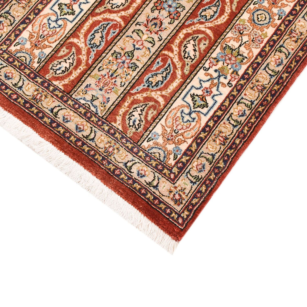 Runner Persisk matta - Ghom - Kunglig - 151 x 52 cm - mörk beige