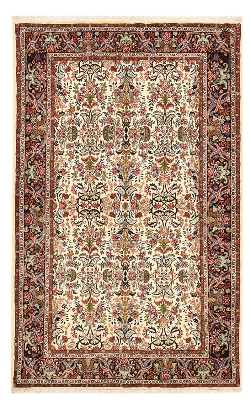 Persisk matta - Bijar - 227 x 141 cm - mörk beige