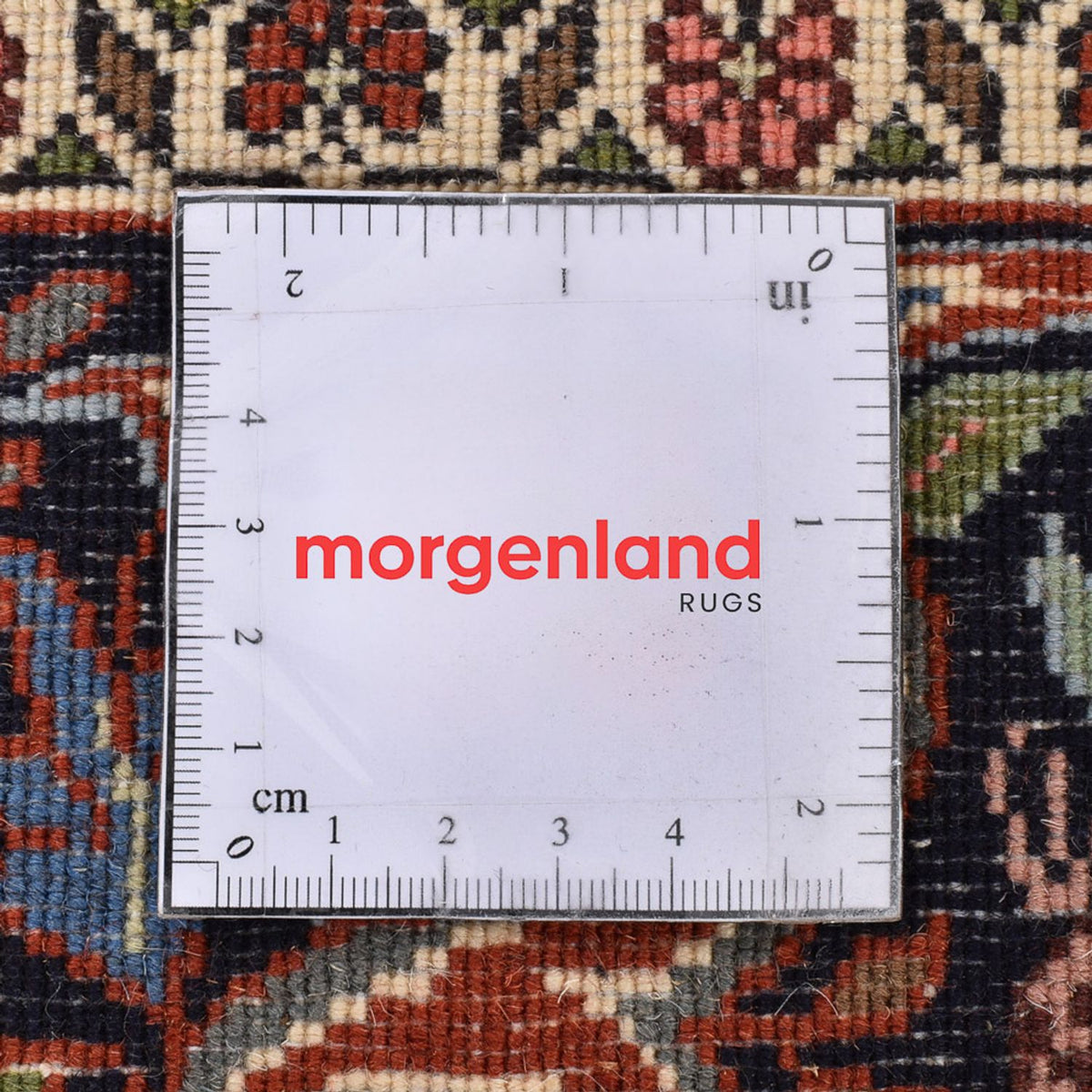 Persisk matta - Bijar - 227 x 141 cm - mörk beige