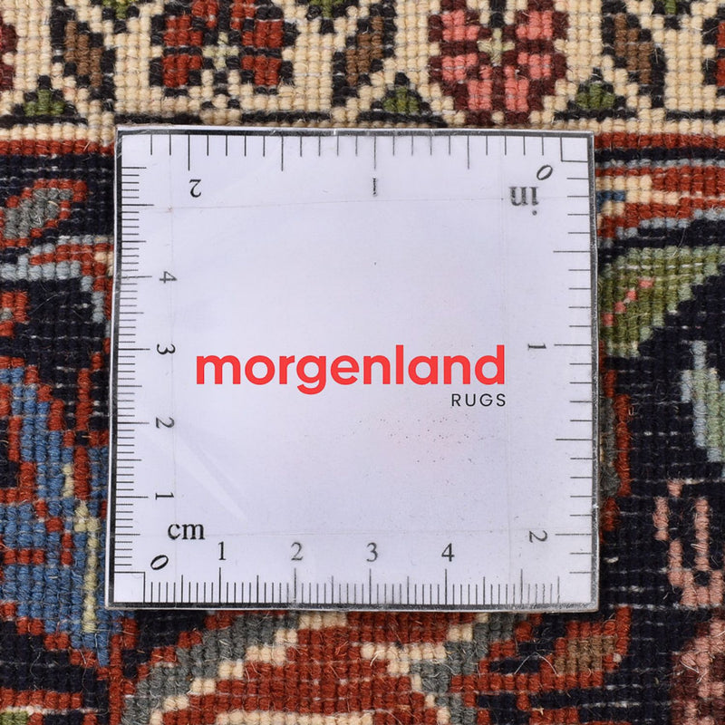 Persisk matta - Bijar - 227 x 141 cm - mörk beige