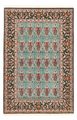 Persisk matta - Isfahan - Premium - 193 x 130 cm - turkos