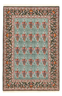Persisk matta - Isfahan - Premium - 193 x 130 cm - turkos