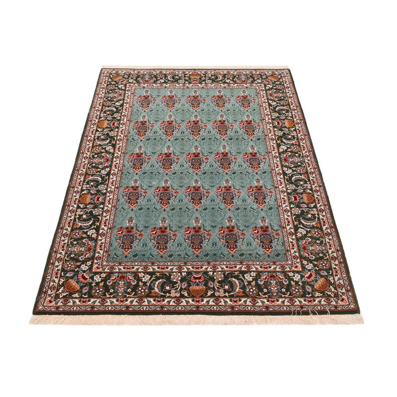 Persisk matta - Isfahan - Premium - 193 x 130 cm - turkos