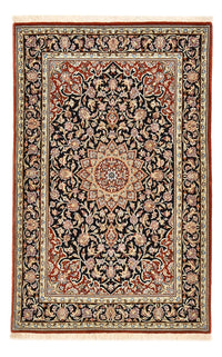 Persisk matta - Isfahan - Premium - 158 x 103 cm - mörkblå