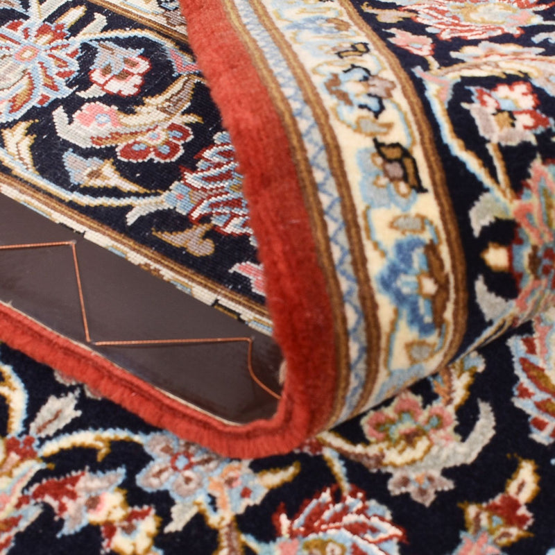 Persisk matta - Isfahan - Premium - 158 x 103 cm - mörkblå