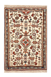 Gabbeh-matta - Kashkuli Persiska - 60 x 40 cm - beige