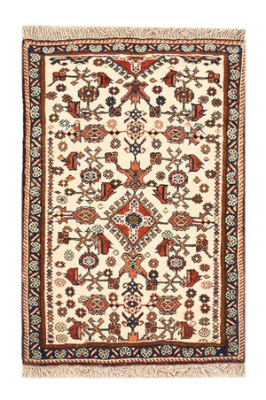 Gabbeh-matta - Kashkuli Persiska - 60 x 40 cm - beige