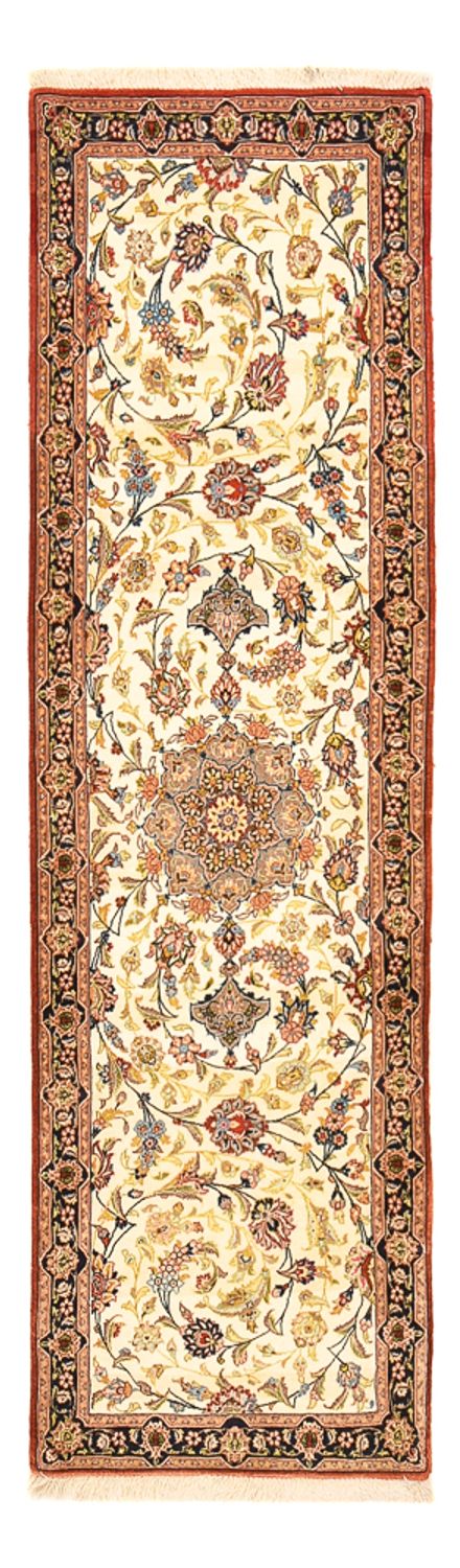 Runner Persisk matta - Ghom - Kunglig - 195 x 58 cm - ljusbeige