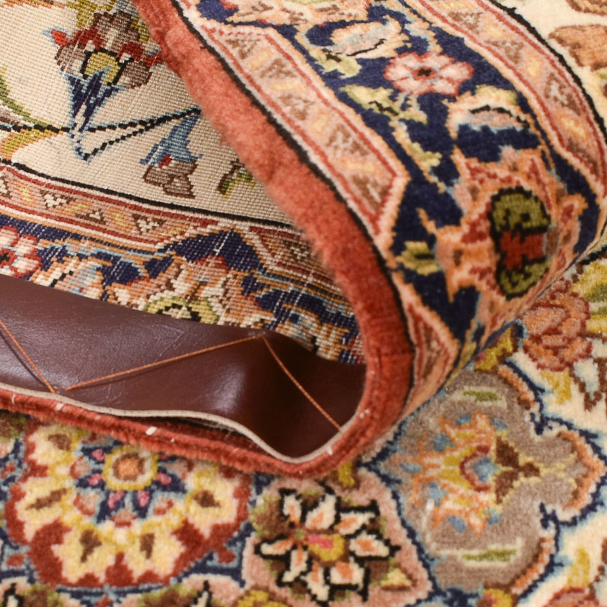 Runner Persisk matta - Ghom - Kunglig - 195 x 58 cm - ljusbeige