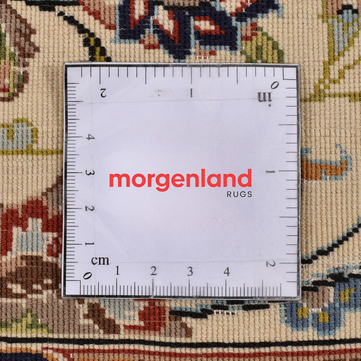 Runner Persisk matta - Ghom - Kunglig - 195 x 58 cm - ljusbeige