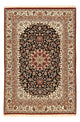 Persisk matta - Ghom - Kunglig - 154 x 103 cm - mörkblå