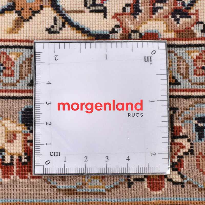 Persisk matta - Ghom - Kunglig - 154 x 103 cm - mörkblå