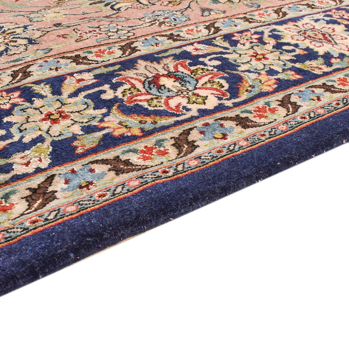 Persisk matta - Ghom - Kunglig - 216 x 135 cm - ljusröd