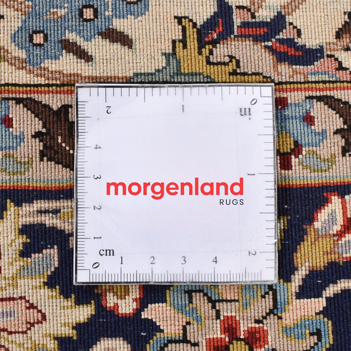 Persisk matta - Ghom - Kunglig - 216 x 135 cm - ljusröd