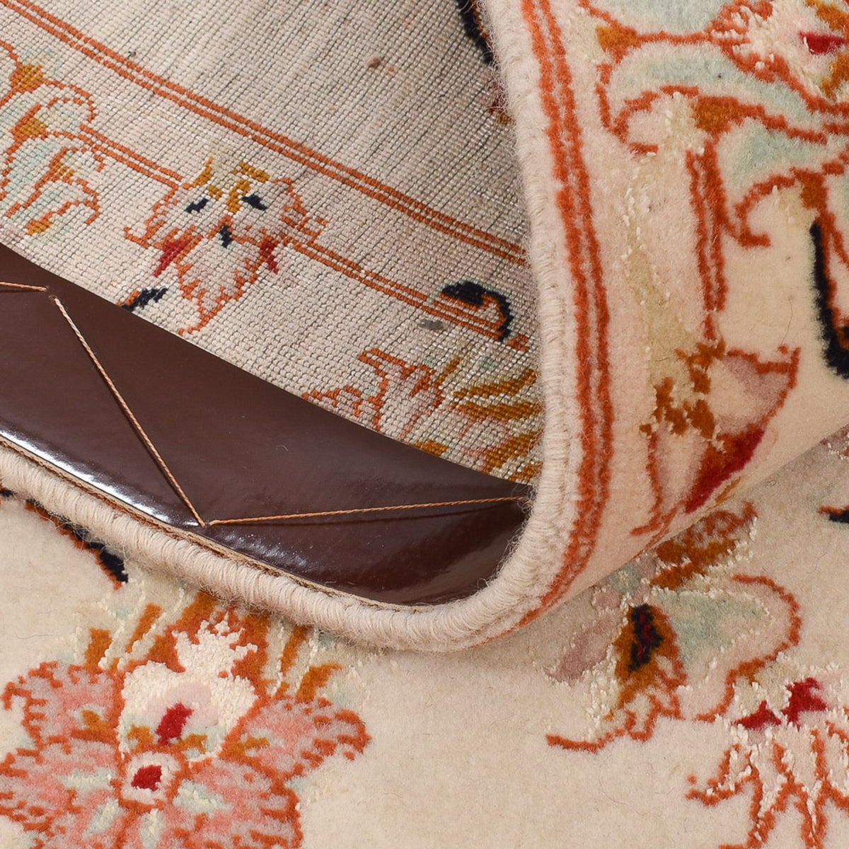 Runner Persisk matta - Tabriz - Royal - 262 x 77 cm - beige