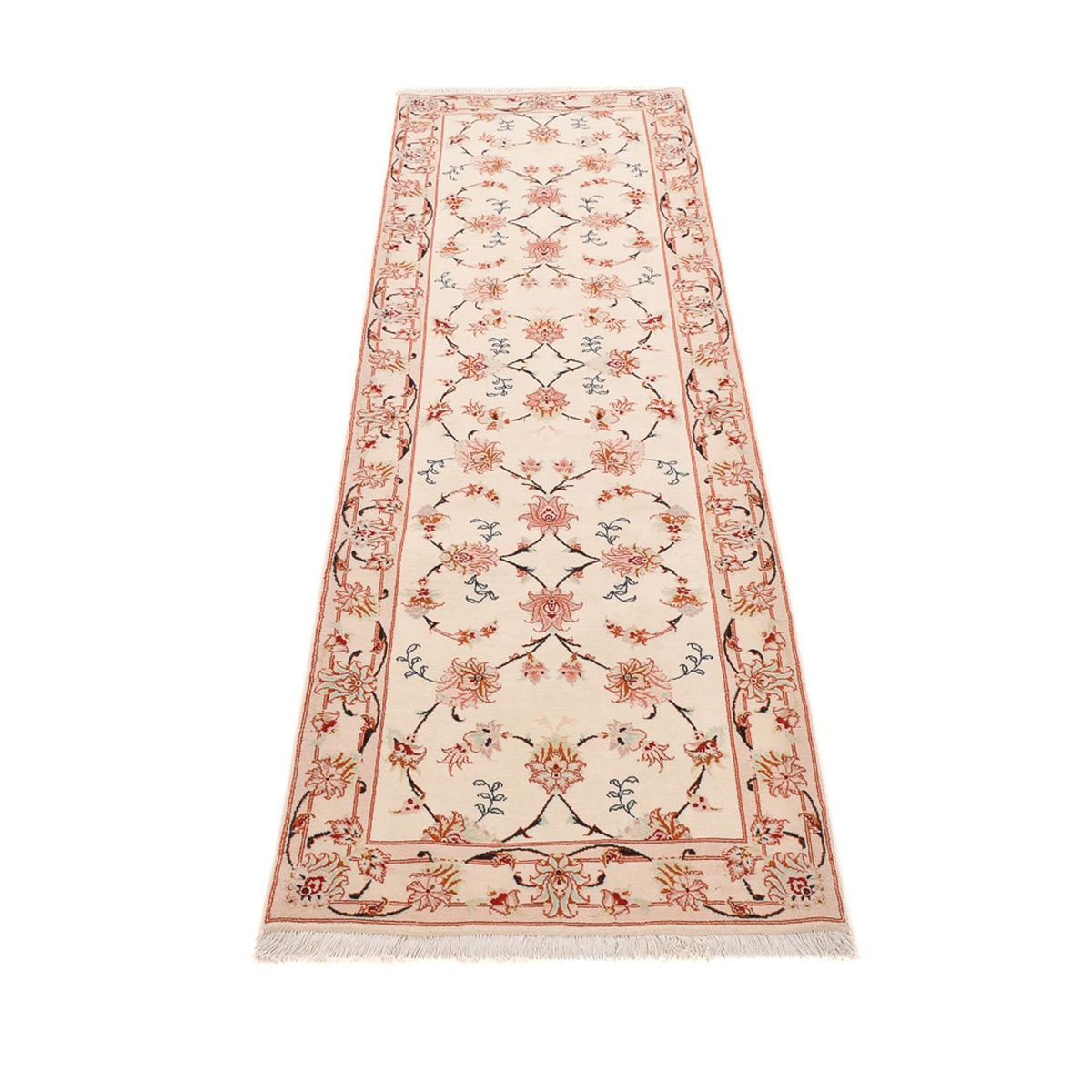 Runner Persisk matta - Tabriz - Royal - 262 x 77 cm - beige