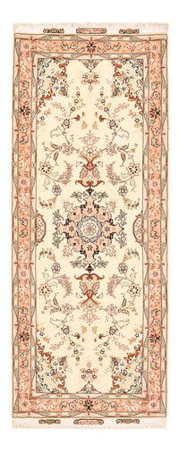 Runner Persisk matta - Tabriz - Royal - 210 x 81 cm - beige