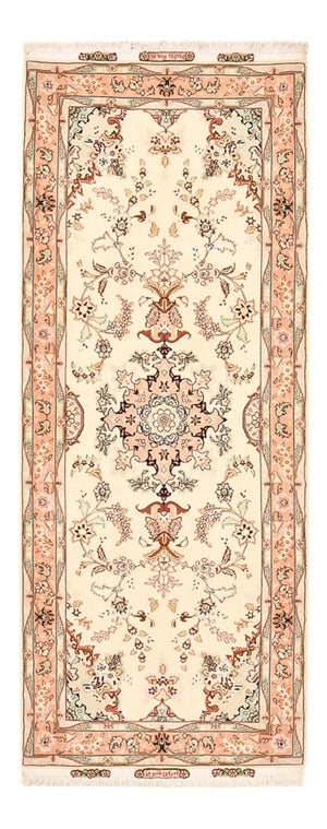 Runner Persisk matta - Tabriz - Royal - 210 x 81 cm - beige
