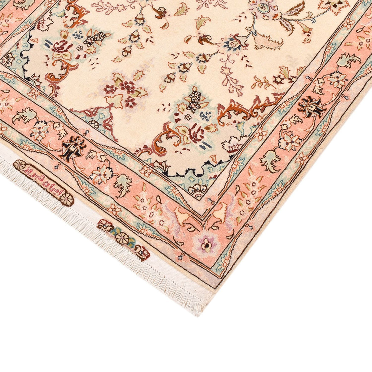 Runner Persisk matta - Tabriz - Royal - 210 x 81 cm - beige