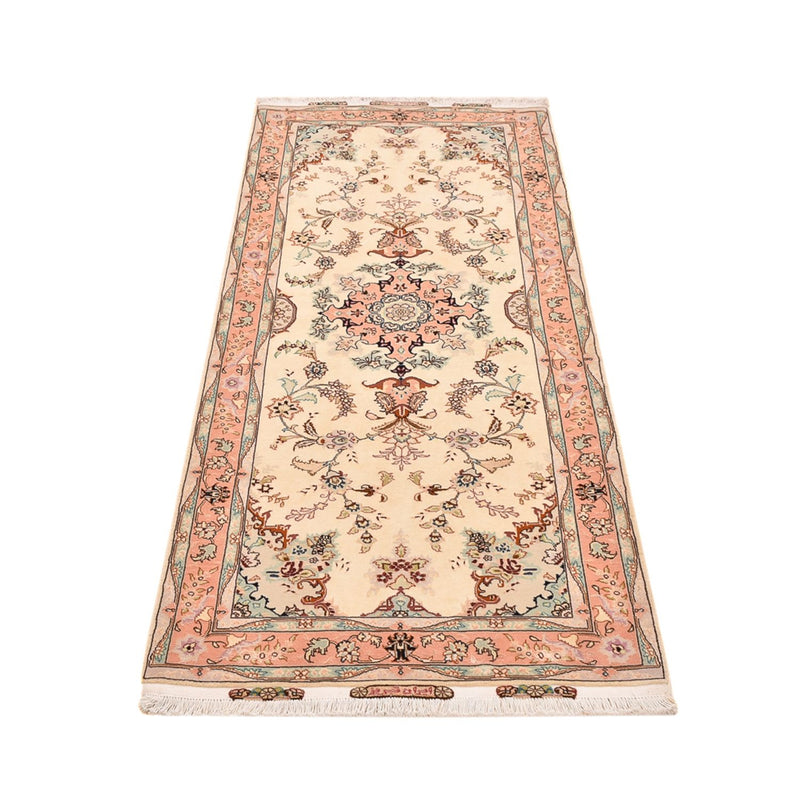 Runner Persisk matta - Tabriz - Royal - 210 x 81 cm - beige