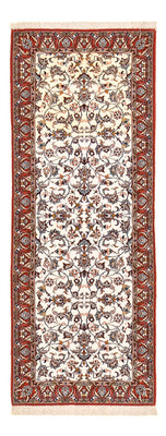 Runner Persisk matta - Isfahan - Premium - 190 x 70 cm - mörk beige