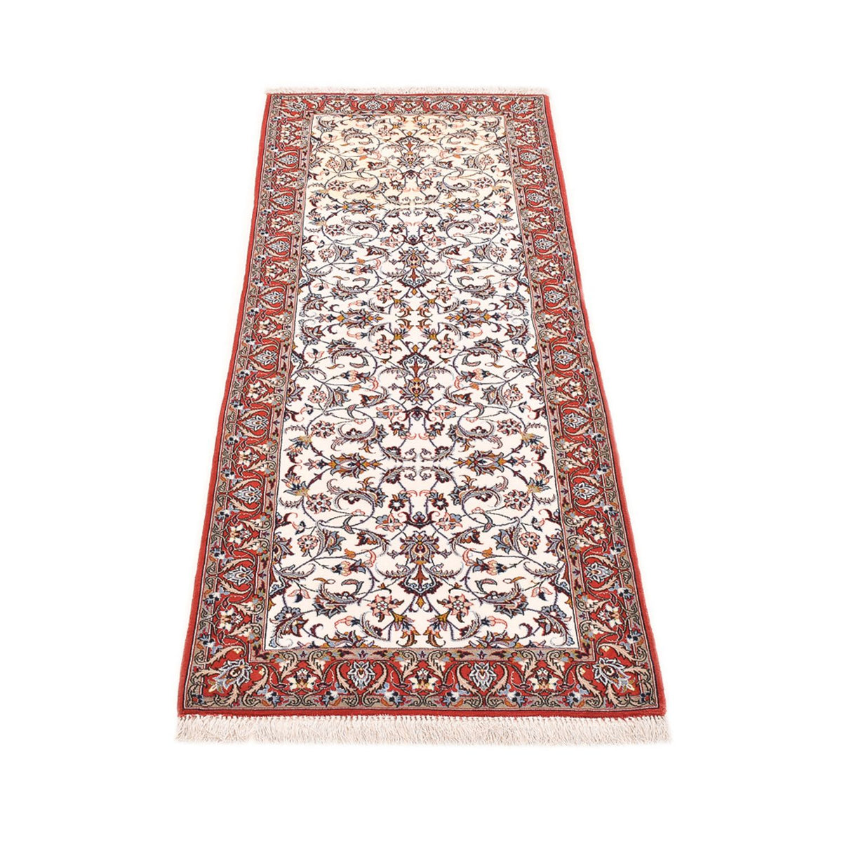 Runner Persisk matta - Isfahan - Premium - 190 x 70 cm - mörk beige